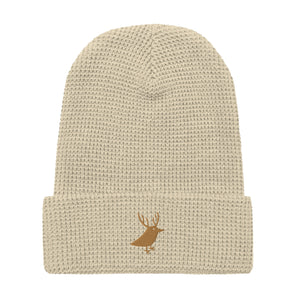 Men's waffle beanie for snowboarding and outdoor birch